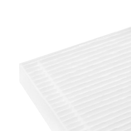 Cassette filter for MOMO J-404 dust absorber, showing the rectangular filter with mesh surface and plastic frame.
