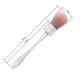 OCHO NAILS dust brush 3 with soft bristles for cleaning nail dust and debris during manicures and pedicures