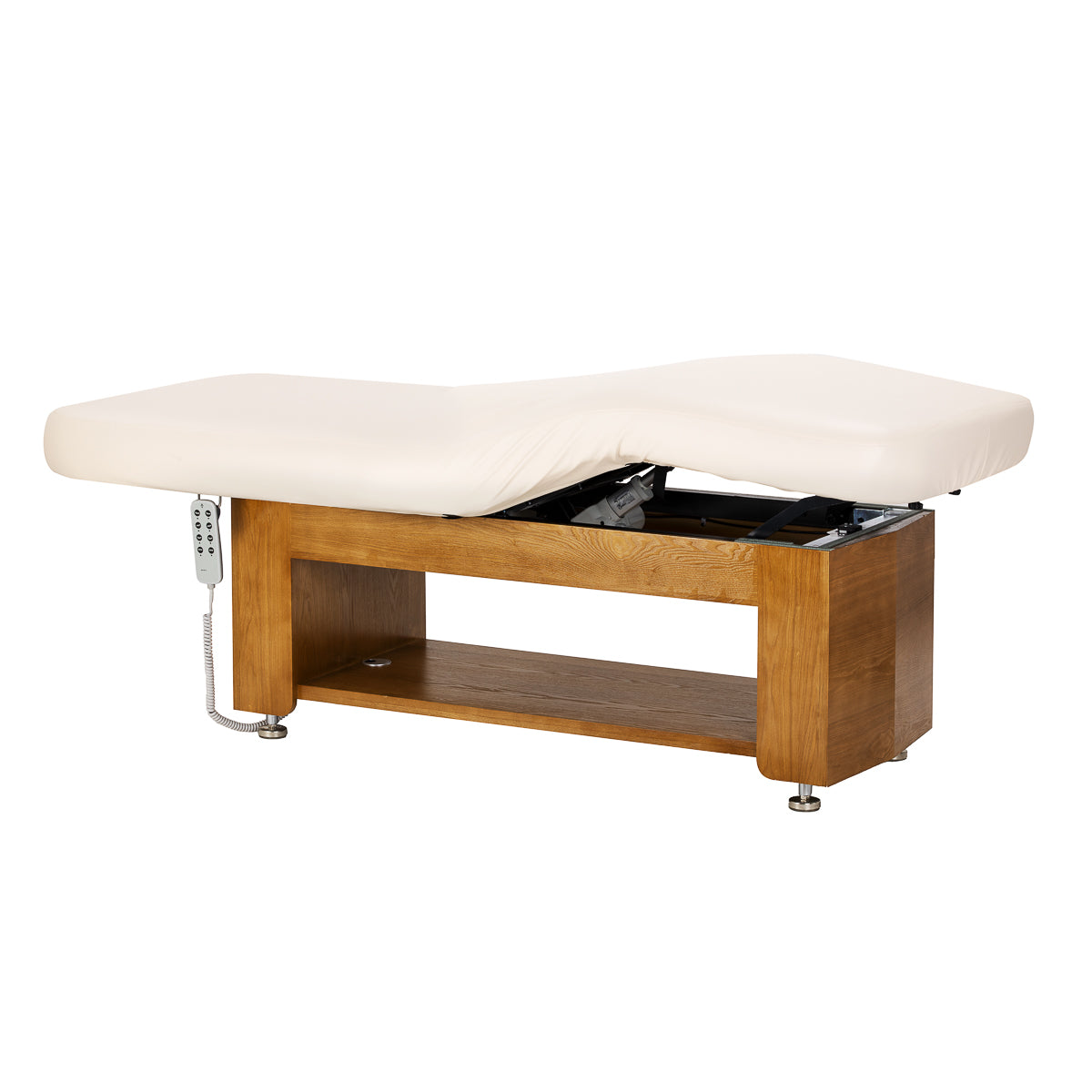 Luxury SPA lounger Sillon Leisure from SILLON, featuring plush upholstery and ergonomic design for beauty salon comfort.