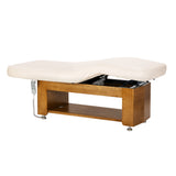Luxury SPA lounger Sillon Leisure from SILLON, featuring plush upholstery and ergonomic design for beauty salon comfort.