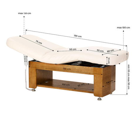 SILLON SPA lounger Sillon Leisure, a modern beauty salon furniture piece with a sleek design for relaxation and comfort.