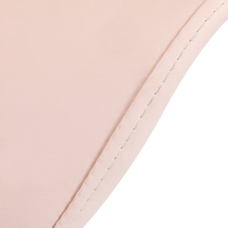 Pink cosmetic stool from ACTIVESHOP, designed for beauty salon furniture, with a cushioned seat and sturdy base.