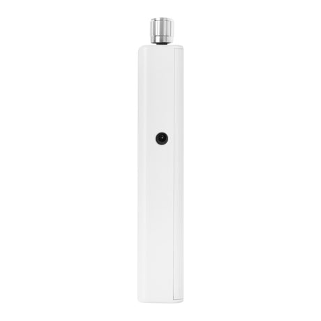 Saeyang Marathon Mini Cro brushless nail drill with black handle and silver bit for professional manicures and nail art.