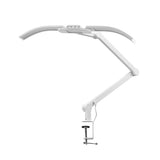 GLOW Glow Manicure Treatment Lamp L05 bent for tabletop use, white, compact nail curing light for professional manicure sessions.