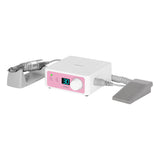 Saeyang Marathon K35 mini pink nail drill machine with H200 handpiece, compact electric nail drill for professional manicures