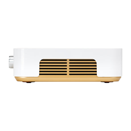 White and gold Dust Absorber Momo P30 60W with sleek design and control buttons, used for cleaning and dust removal.