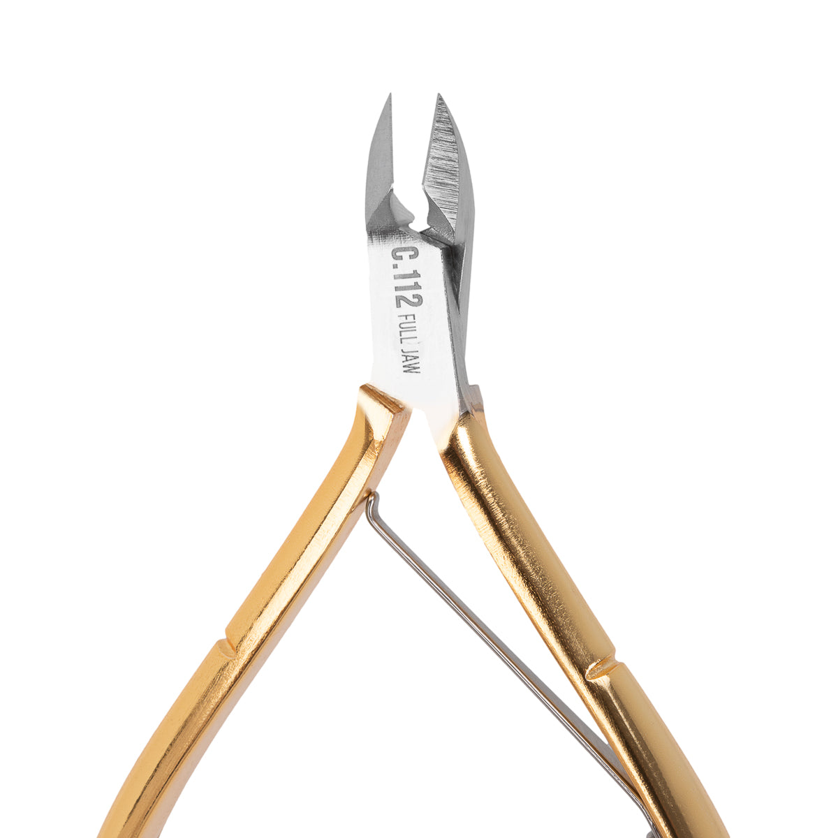 NGHIA Nghia export cuticle nippers C-112 with sharp, stainless steel blades for precise cuticle grooming.