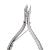 NGHIA C-35 cuticle nippers with 12 mm jaw width, stainless steel manicure tool for precise cuticle trimming