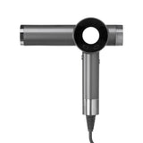 Kessner JET2 professional 2200W hair dryer with black and silver design, featuring a concentrator nozzle for styling.
