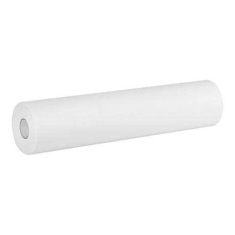 White disposable paper sheet with plastic coating, 50 x 40 meters, from ACTIVESHOP, shown laid flat on a surface.