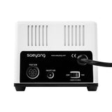 Saeyang Marathon N2 Retro nail drill and H200 handpiece, compact electric manicure and pedicure tool with digital display