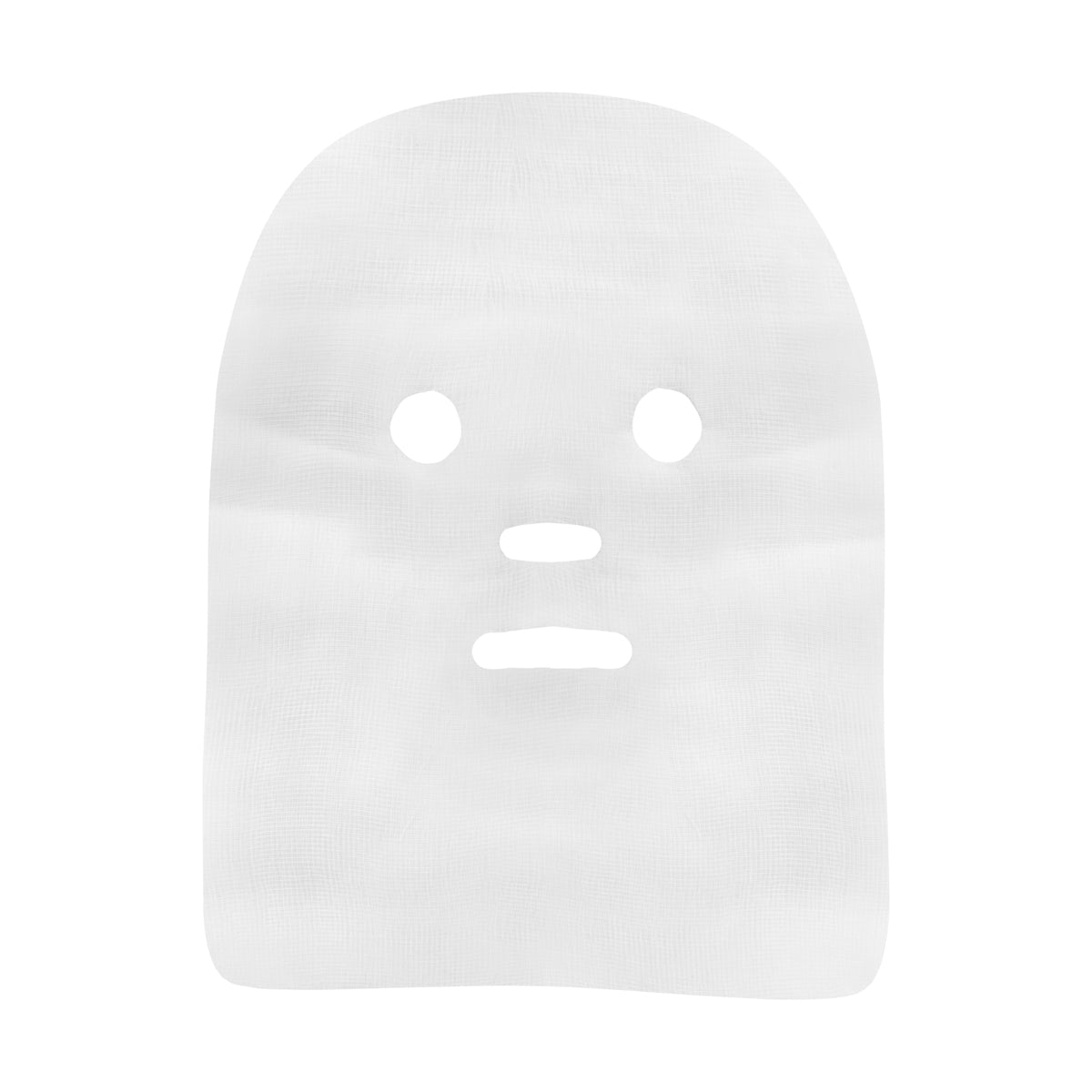 High-quality 100% cotton gauze face masks in a pack of 25 by ACTIVESHOP, showing soft, breathable fabric and elastic ear loops.