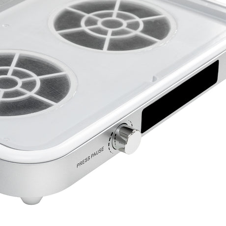 MOMO P35 magnetic silver front panel for quick cassette filter access