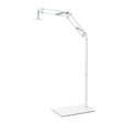 GLOW ρυθμιζόμενη βάση λάμπας UV/LED πεντικιούρ – Λευκή; αρθρωτός βραχίονας, πρώτη θέση