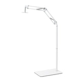 GLOW ρυθμιζόμενη βάση λάμπας UV/LED πεντικιούρ – Λευκή; αρθρωτός βραχίονας, πρώτη θέση