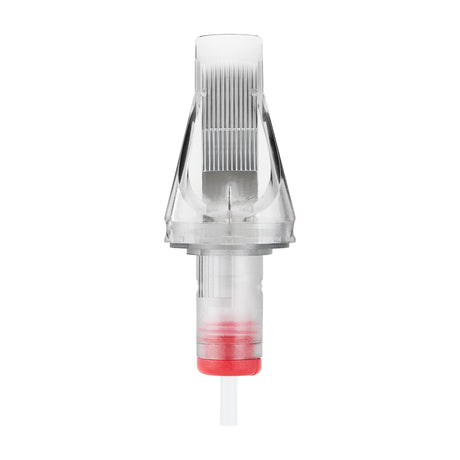 Set of 10 EL CARTEL V2 0.35 Tattoo Cartridge needles with medium taper, suitable for professional tattooing.