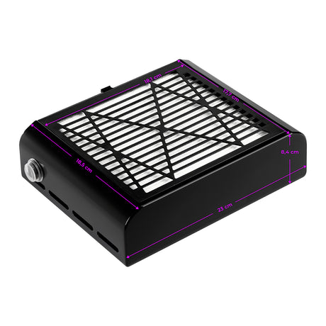 MOMO J-23 cassette filter nail dust collector for salon manicure