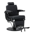 Gabbiano Continental Καρέκλα Barber Με Μασάζ – Μαύρη · Γενική όψη