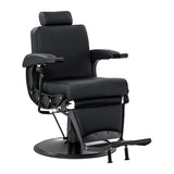 Gabbiano Continental Καρέκλα Barber Με Μασάζ – Μαύρη · Γενική όψη