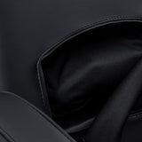 Gabbiano Continental Καρέκλα Barber Με Μασάζ – Μαύρη · Λεπτομέρεια πίσω πάνελ