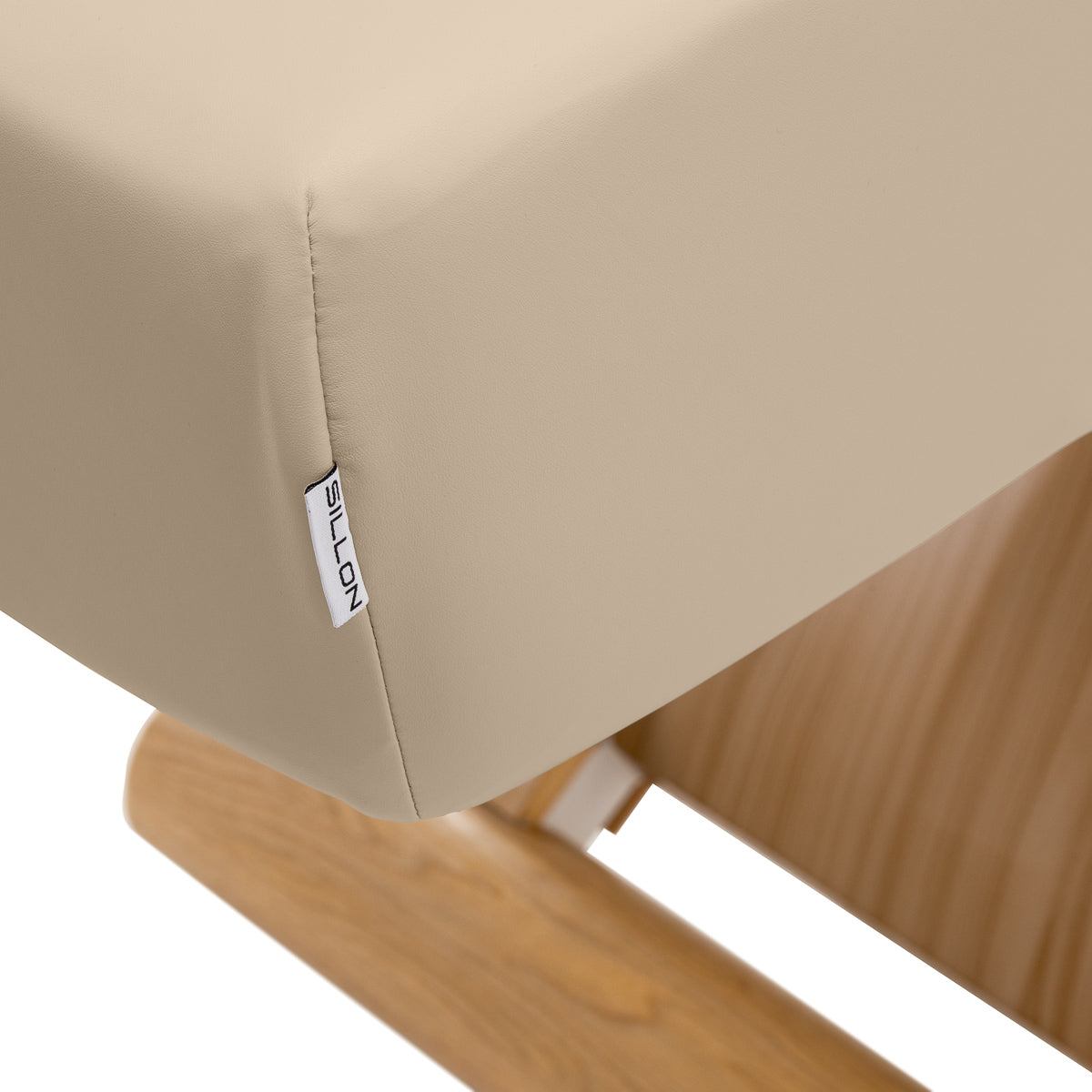 Sillon Siesta · μπεζ · ετικέτα Sillon και ραφή