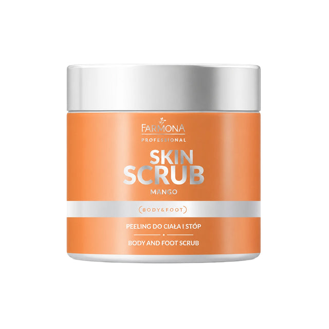 Farmona Fresh Mango scrub ζάχαρης για επαγγελματική φροντίδα σώματος και ποδιών 500g