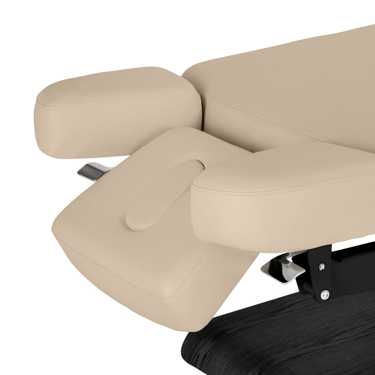 Ηλεκτρικό Κρεβάτι SPA Sillon Relax – Μπεζ, Βάση Μαύρο · Πλευρές προσκέφαλου