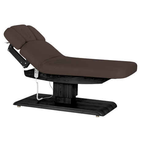 Ηλεκτρικό Κρεβάτι SPA Sillon Relax – Σκούρο Καφέ, Βάση Μαύρο · Ανακλινόμενη θέση