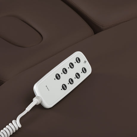 Ηλεκτρικό Κρεβάτι SPA Sillon Relax – Σκούρο Καφέ, Βάση Μαύρο · Τηλεχειριστήριο