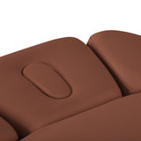 Sillon Relax · καφέ / μαύρο · προσκέφαλο και άνοιγμα προσώπου