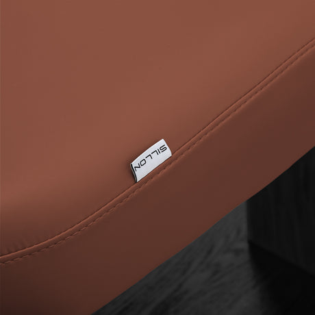 Sillon Relax · καφέ / μαύρο · ετικέτα Sillon και ραφή