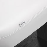 Sillon Relax · λευκό / μαύρο · ετικέτα Sillon και ραφή