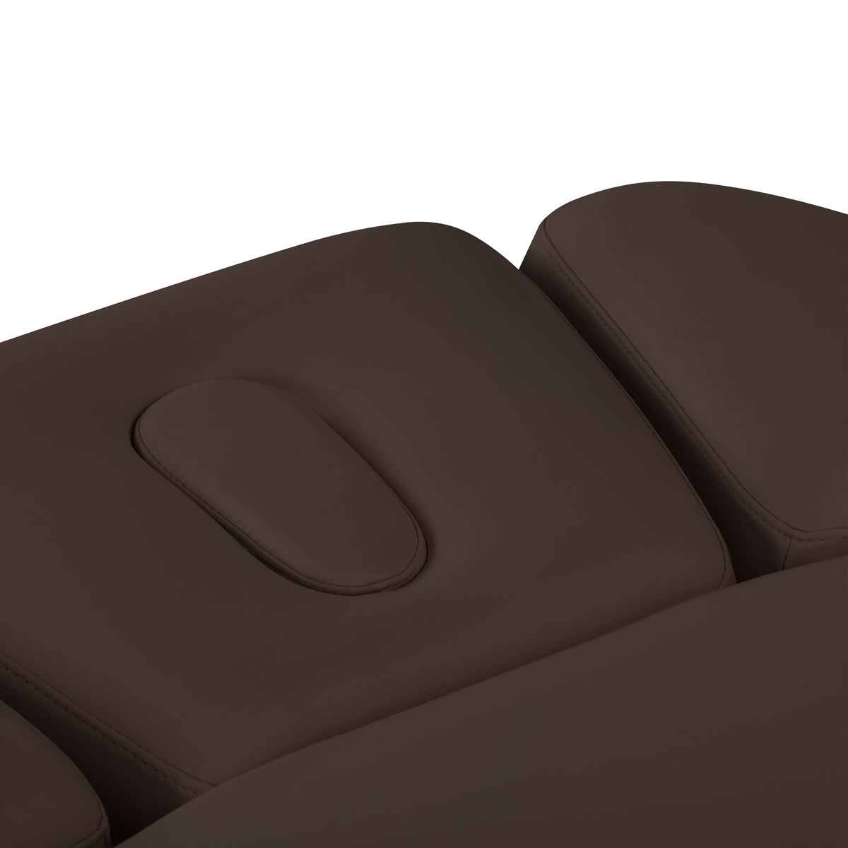 Sillon Relax · σκούρο καφέ / ανοιχτό καφέ · προσκέφαλο και άνοιγμα προσώπου