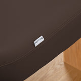 Sillon Relax · σκούρο καφέ / ανοιχτό καφέ · ετικέτα Sillon και ραφή
