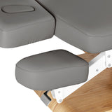 Sillon Relax · γκρι / ανοιχτό καφέ · στήριγμα χεριών και προσκέφαλο