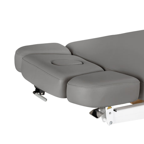 Sillon Relax · γκρι / ανοιχτό καφέ · προσκέφαλο και άνοιγμα προσώπου