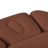 Sillon Relax · καφέ / ανοιχτό καφέ · προσκέφαλο και άνοιγμα προσώπου