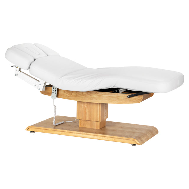 Sillon Relax · λευκό / ανοιχτό καφέ · ημικλινής θέση