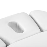Sillon Relax · λευκό / ανοιχτό καφέ · άνοιγμα προσώπου