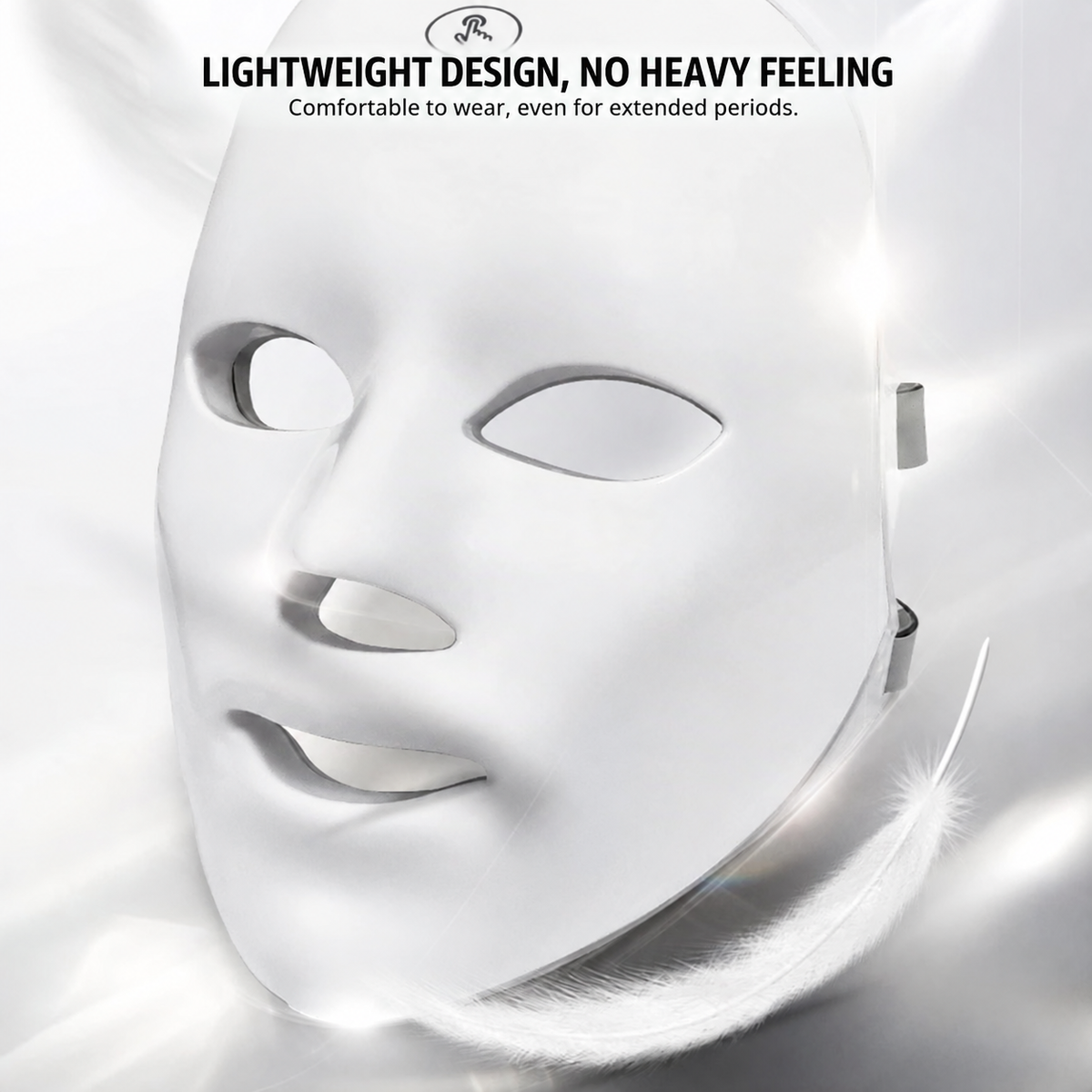 GHIBFBT 7 Color LED mask for facial skincare routines