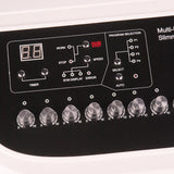 Beauty System electrical stimulation device with infrared therapy, model BR-2029, featuring control buttons and display screen.