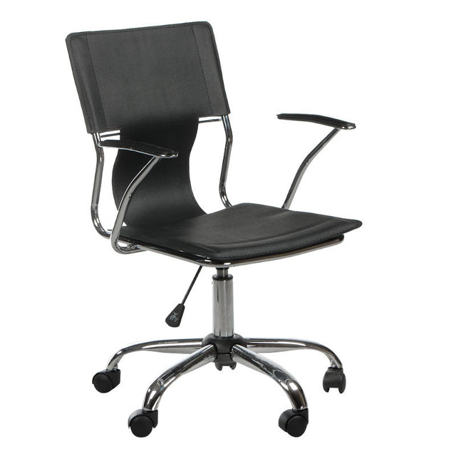 Black CorpoComfort Office Chair BX-2015 by Beauty System with ergonomic design and adjustable features.