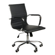 Black CorpoComfort BX-5855 office chair by Beauty System with adjustable armrests and ergonomic design.
