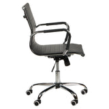Black CorpoComfort BX-5855 office chair by Beauty System with adjustable armrests and ergonomic design.