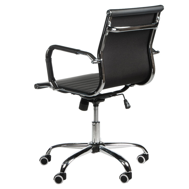 Black Beauty System CorpoComfort BX-5855 office chair with ergonomic design and adjustable armrests.