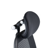 Black ergonomic office chair CorpoComfort BX-4028A with adjustable armrests and lumbar support by Beauty System.