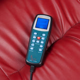 Pedicure chair with massage BR-3820D Burgundy - BVShop