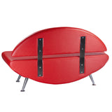 Waiting room Sofa Carini BD-6710 red - BVShop