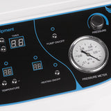 Infrared blanket and dermomassage device from Beauty System, showing a cozy heated blanket with control settings.