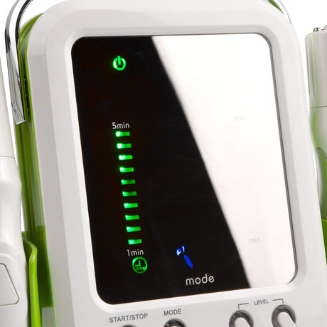 Mini RF Radio Frequency device by Beauty System, BN-CR200 model, showing the handheld machine with control panel.